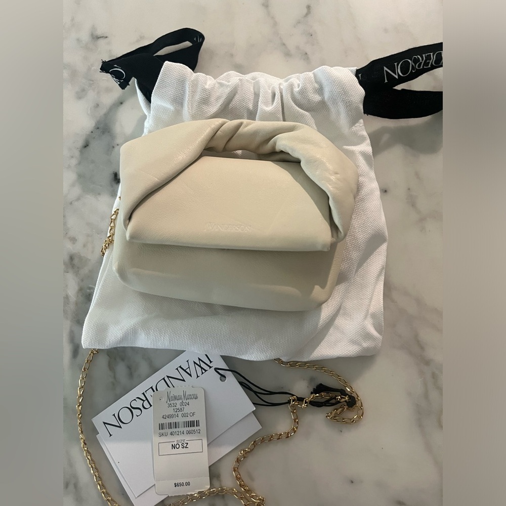 JW Anderson Ivory Nano Twister Bag